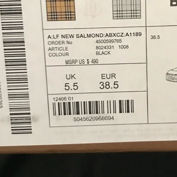 Brand new in the box with receipt, too big for me size is women 8 1/2 - Picture 4 of 4